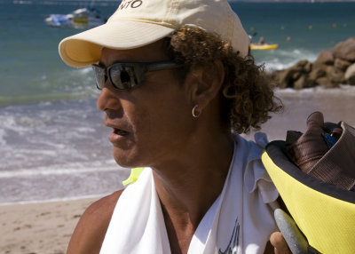 Local beach vendor
