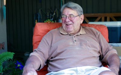 Bob was enjoying himself