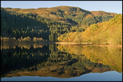 Autumn Colours in Loch Chon