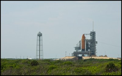 Endeavour on Launch Pad