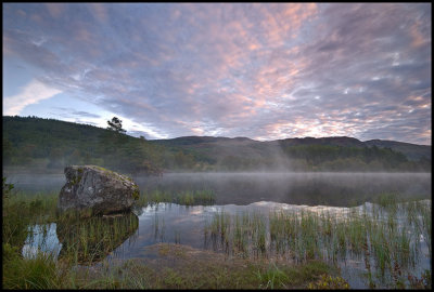 Sunrise on Loch Trool