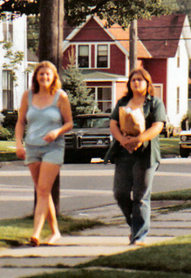 Terri & Kathie, summer 1980