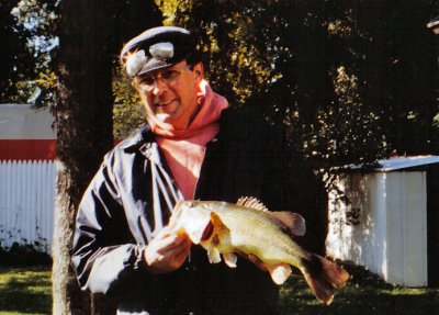 Dick and one of his catches