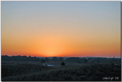 'The sun's glorious greeting'