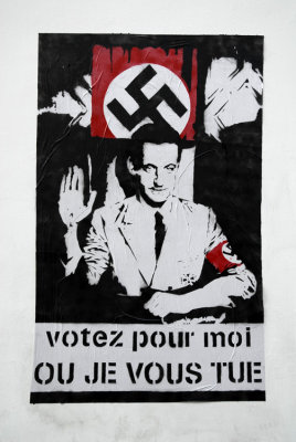 Posters of French Presidential Elections in May 2007