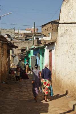 Typical old city view