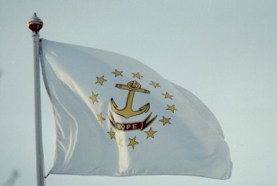 Rhode Island State Flag shots for collaborative project