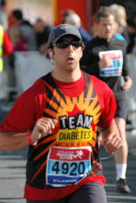 Team diabetes in Reykjavik Marathon 2006