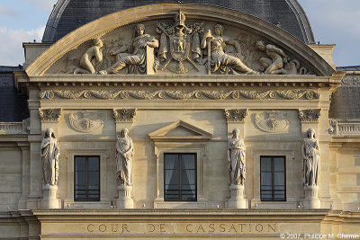 La Cour de Cassation (detail)