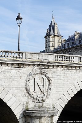 Le pont Saint-Michel et le N imprial