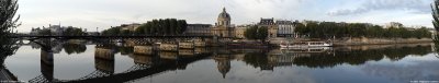 Paris - Le pont des Arts et l'Institut de France