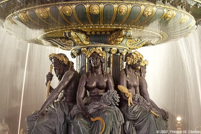 La Fontaine des Mers (detail)