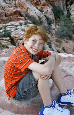 Cody at Red Rocks Canyon
