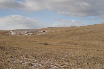 Camp being dismantled