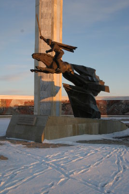 Mongolian Heroes Memorial - detail