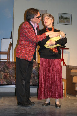 Loving couple (?) - Edgar and Sarah as Desmond and Harriet