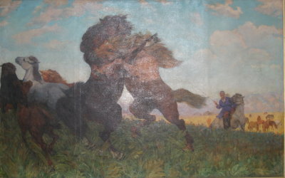 TSEVEGJAV - The Fight of the Stallions