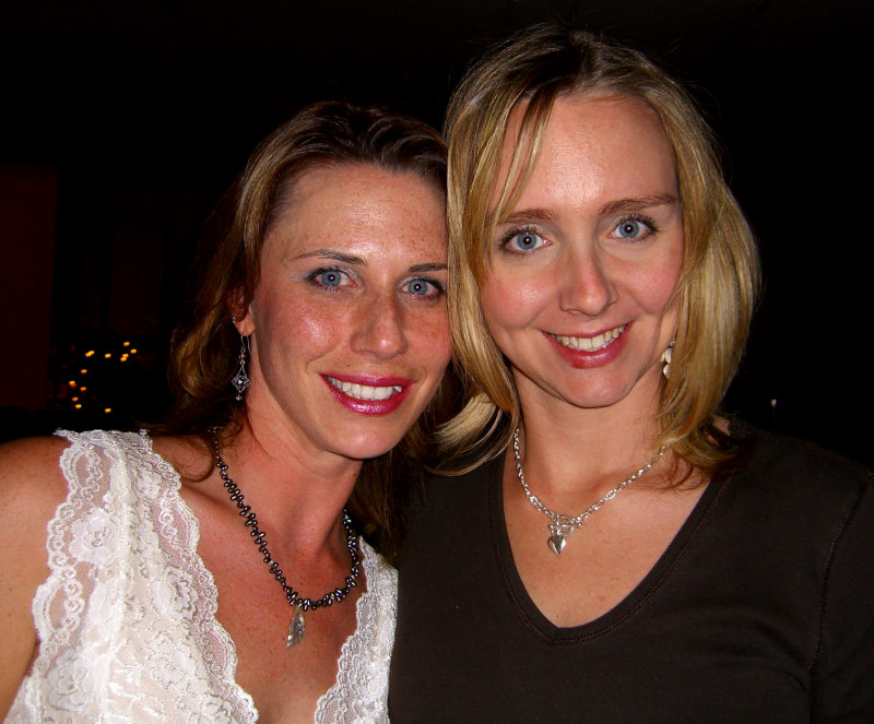 Jen and Heather