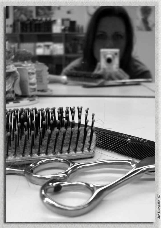 Bye Bye Hair SP/BEFORE SHOT<br>1-12-07