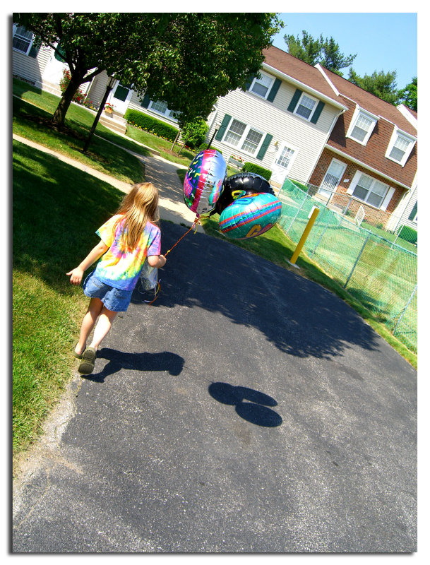 First Grader Walking