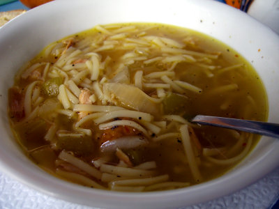 Granddad's Homemade Chicken Noodle Soup11-4-06