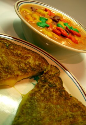 Grilled Cheese and Tomato Soup