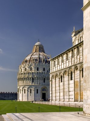 Pisa - Baptistery + Duomo