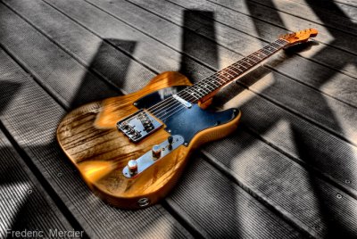 Telecaster guitar -HDR-