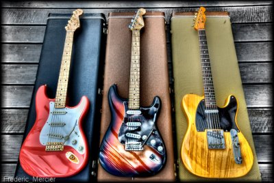  Fender Guitars -HDR-