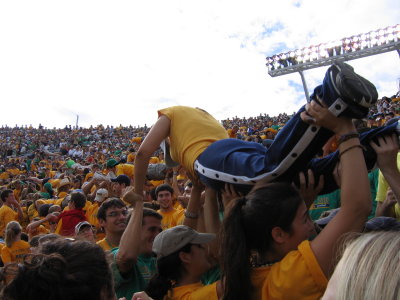 Notre Dame push-ups (one for each point)