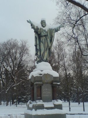 Jesus in winter