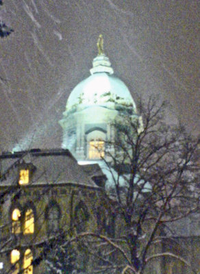 Winter night dome