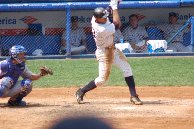Third at bat (after earlier slide into second)