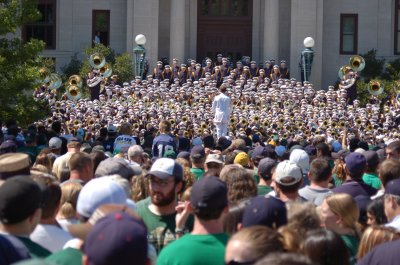 Pre-game band concert