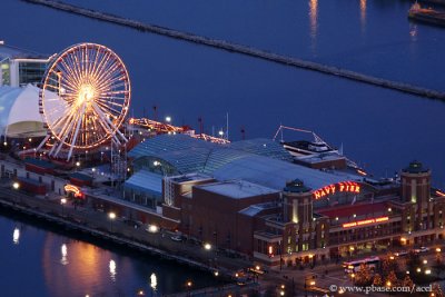 Navy Pier from top