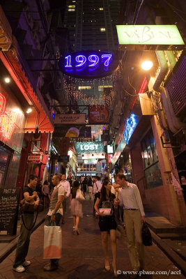 Lan Kwai Fong - the place for drink