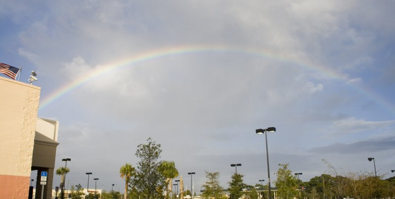 Rainbow over Eau Gallie