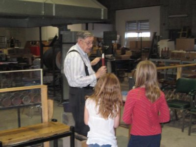 Carousel 4H Club Goes to Hands On Glass