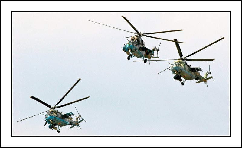 Mi-24 copters