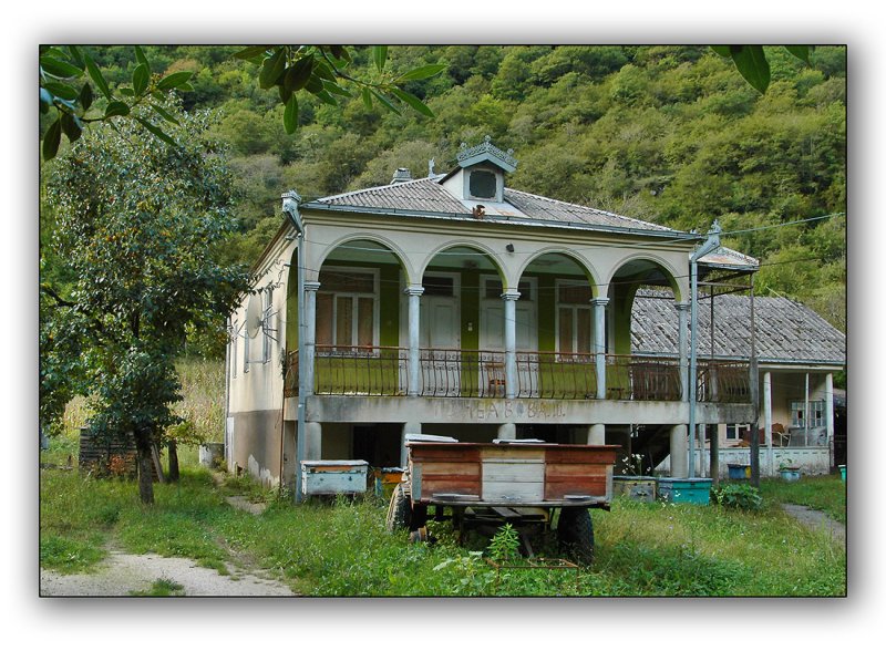 Abkhazia , abandoned house