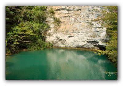 Abkhazia, Blue lake