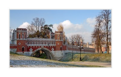 06.11.2006 - Moscow, Museum-Reserve Tsaritsyno, Patterned bridge