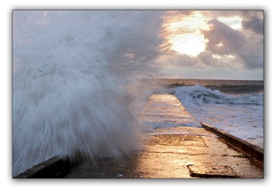 Sochi, Black Sea, testing photographer and camera for waterproofness ;-)