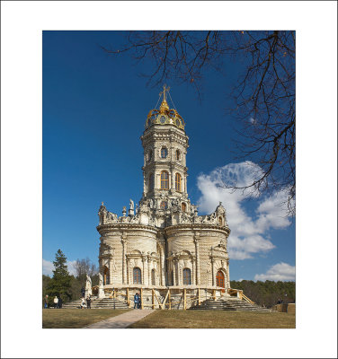 Moscow region, Dubrovnitsy, Church of the Sign of the Virgin, 1690-1704