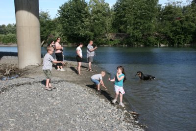 Ziek Plays With the Family