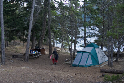 Camp on Cat Island