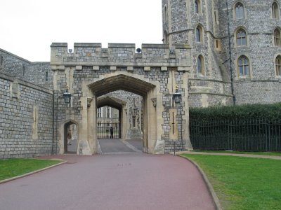 The grounds at Windsor Castle