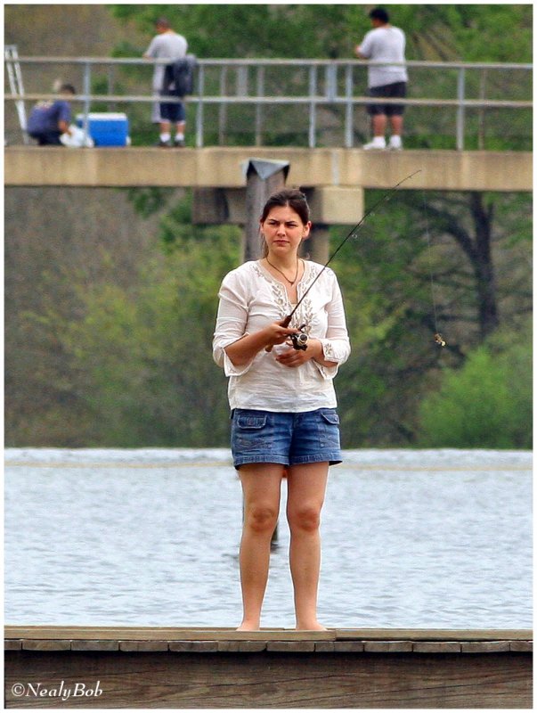 Fishing On The Dock