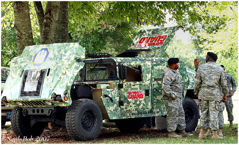 National Guard HumVee