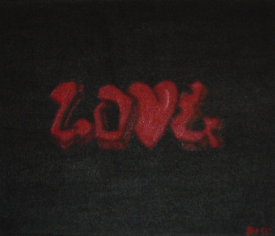 Love 2007 Oil on Canvas [10X12]-NOT AVAILABLE